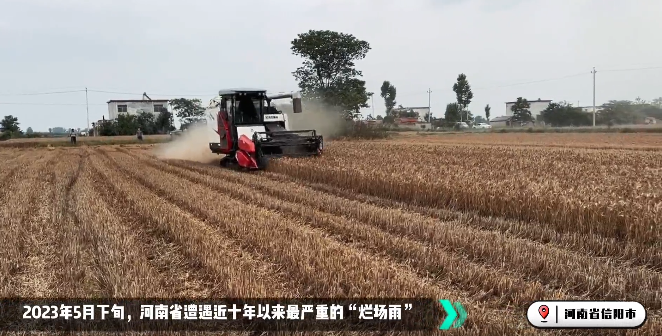 麦收大会战！亚洲必赢收获机忙！忙！忙！
