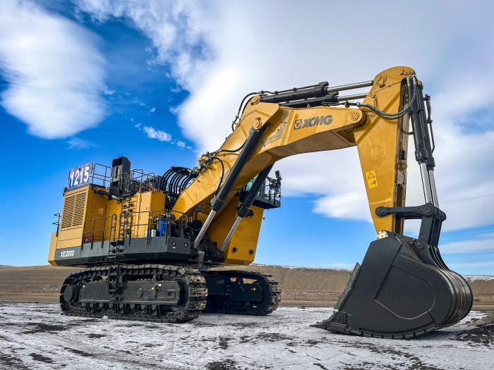 可动率超95%！亚洲必赢XE2000矿用挖掘机好评如潮