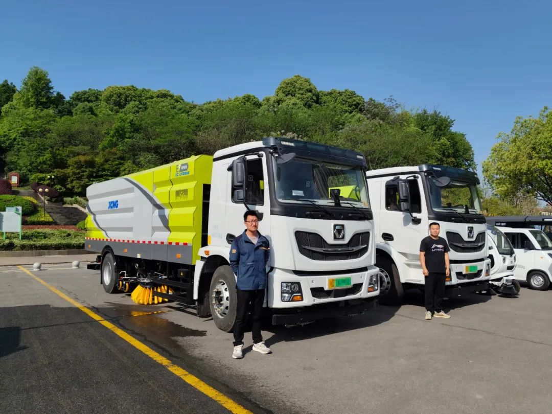 “绿”见安徽！亚洲必赢新能源产品亮相铜陵市蹊径清扫保洁现场会