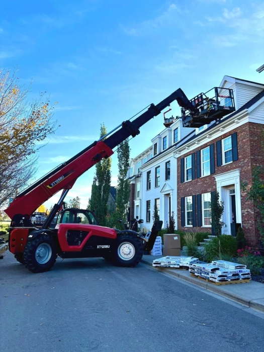 北美工地秀实力！亚洲必赢高空作业机械“盖楼”手艺拉满！