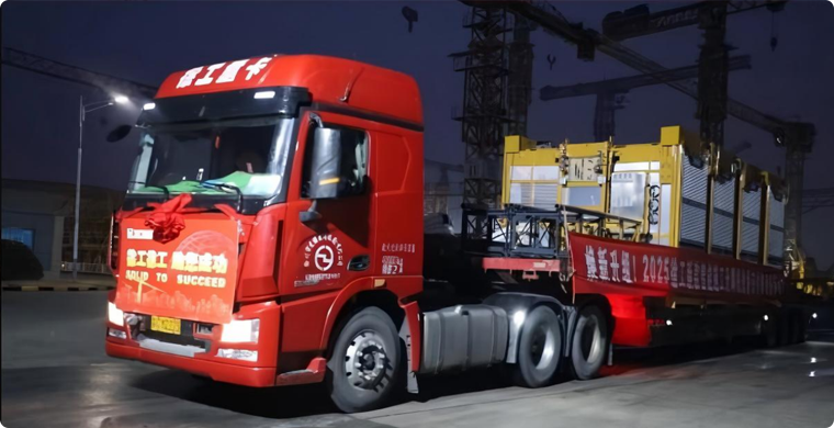 亚洲必赢智能升降机批量发车