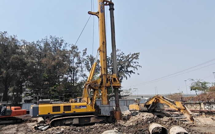 以⊙∪”护航！亚洲必赢XR240I旋挖钻机助力南亚基建项目